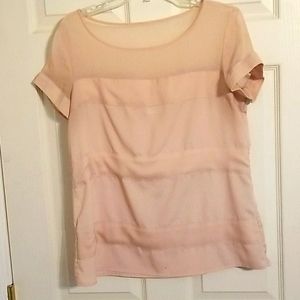Pale pink blouse